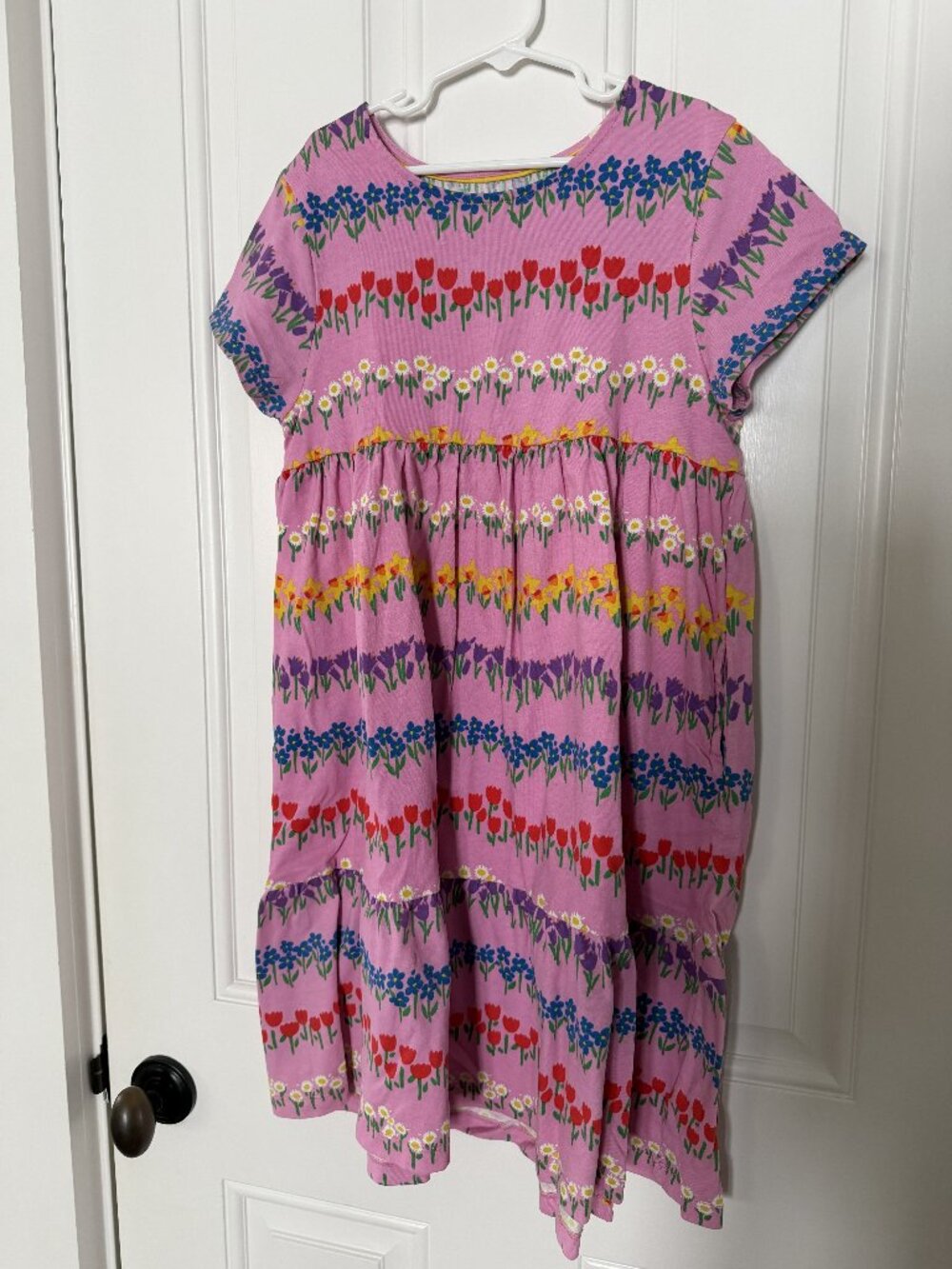 EUC Mini Boden Floral Dress- Size 11/12